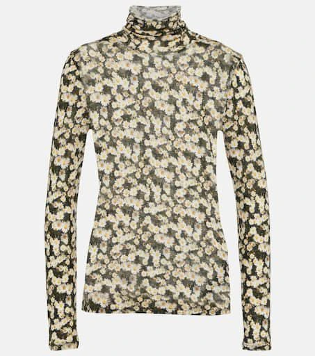 Dorothee Schumacher Dreamy Meadows floral turtleneck top 1