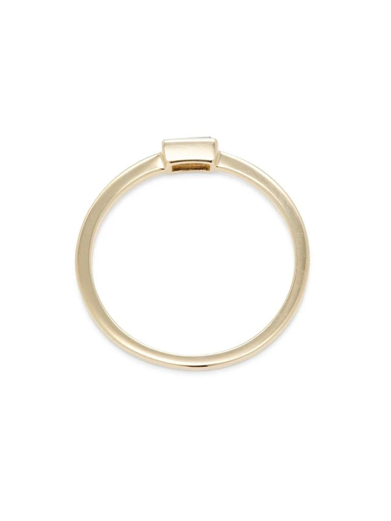 Saks Fifth Avenue 14K Yellow Gold 
0.08 TCW Onyx Ring 3