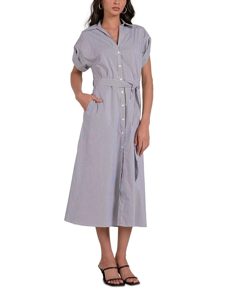 Elan Collared Midi Dress 1