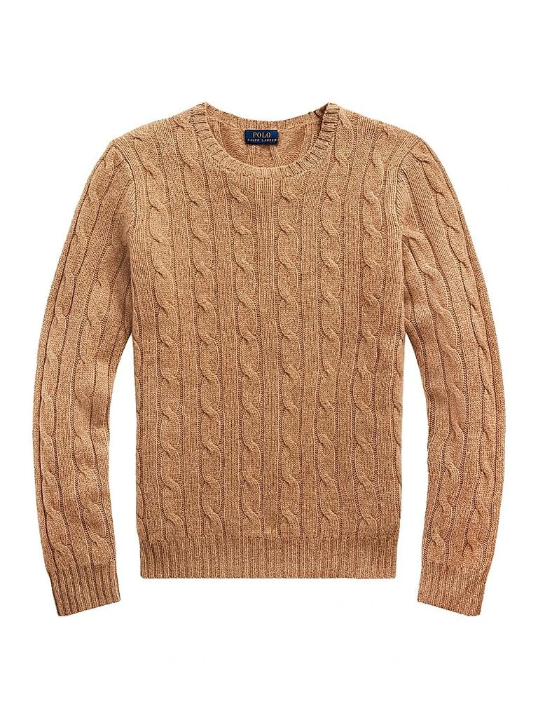 Ralph Lauren Julianna Cable-Knit Cashmere Sweater 1