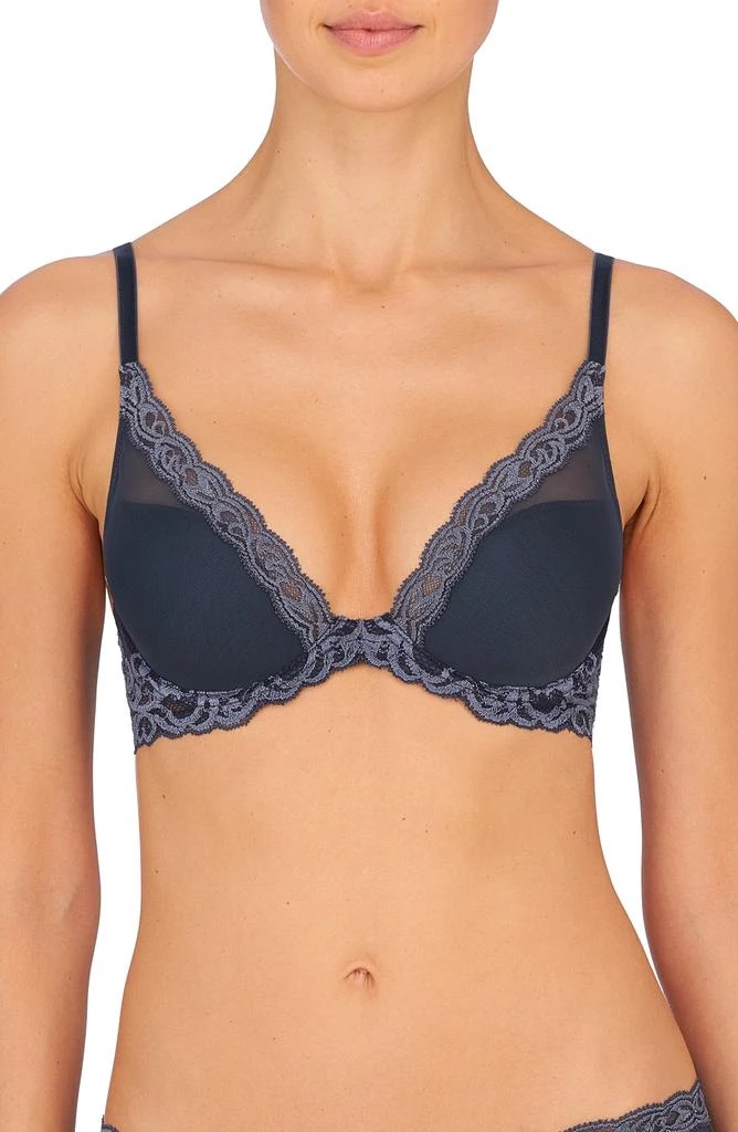 Natori Feathers Plunge T-Shirt Basics Bra 1