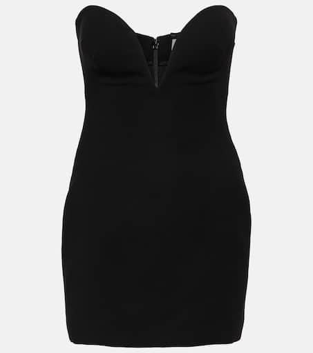 Nina Ricci Fluid Velvet Off-the-Shoulder Minidress - Dresses