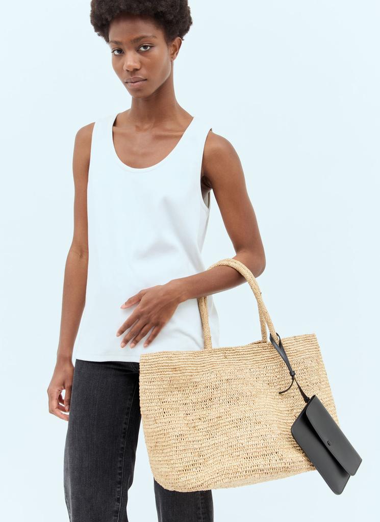 The Row Oregon Raffia Handbag
