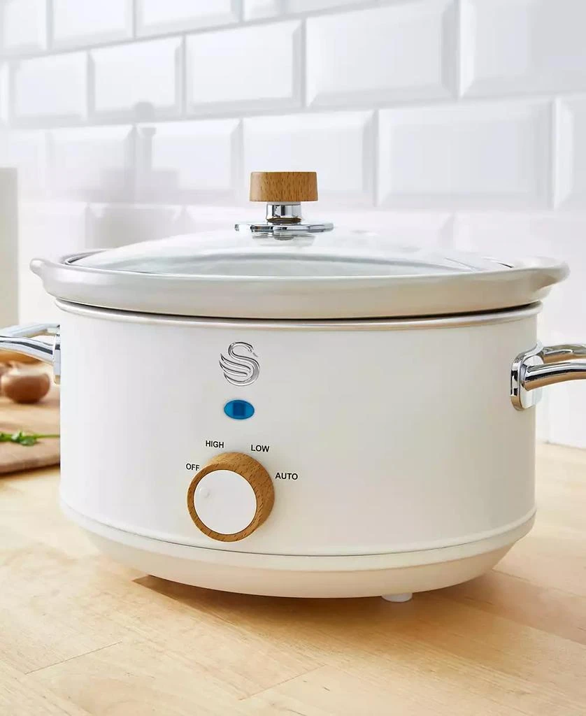 Salton Swan 3.5L Nordic Slow Cooker 4