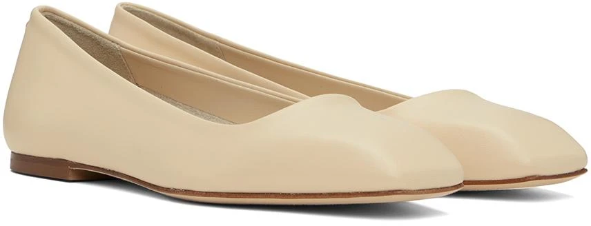 AEYDE Off-White Matti Ballerina Flats 4