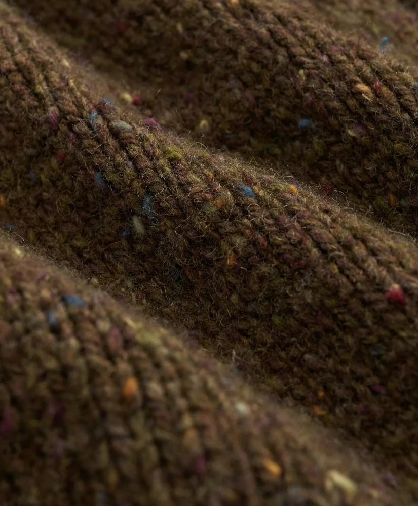 Brooks Brothers Merino Wool Donegal Zip Cardigan 3