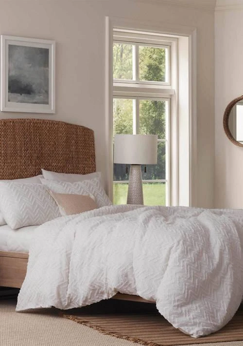 Southern Tide Tide Coral Springs White Comforter Set 1