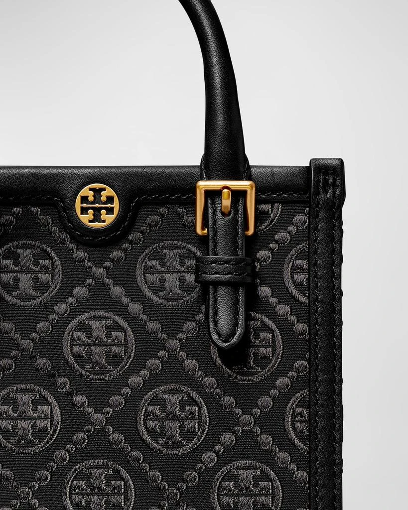Tory Burch Mini T Monogram Canvas Tote Bag 5