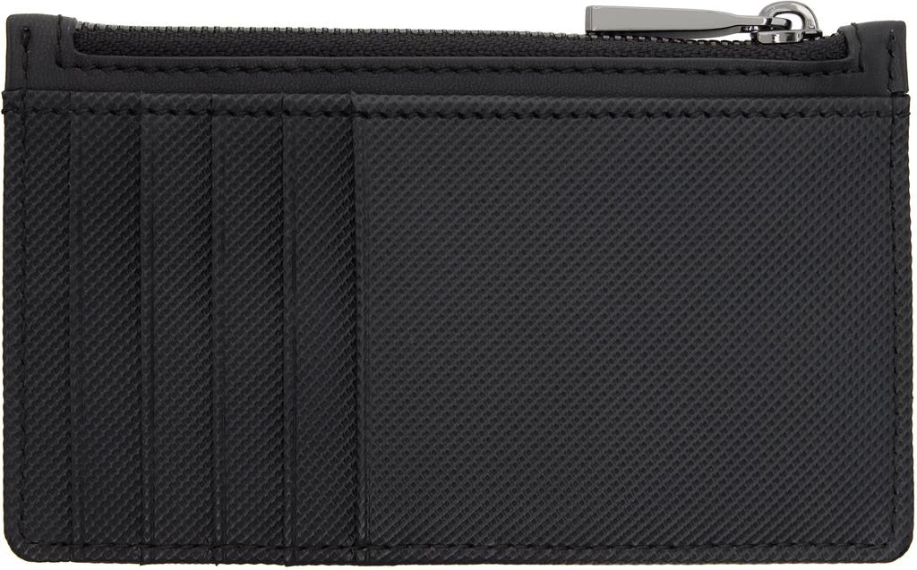 Hugo Boss Black Textured Faux-Leather Card Holder 2