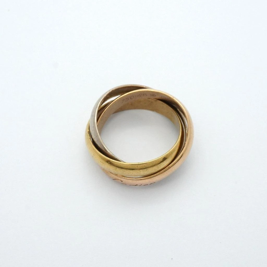 Cartier pink gold (18K) gold (18K) yellow gold (18K) Band Ring (Pre-Owned) 3