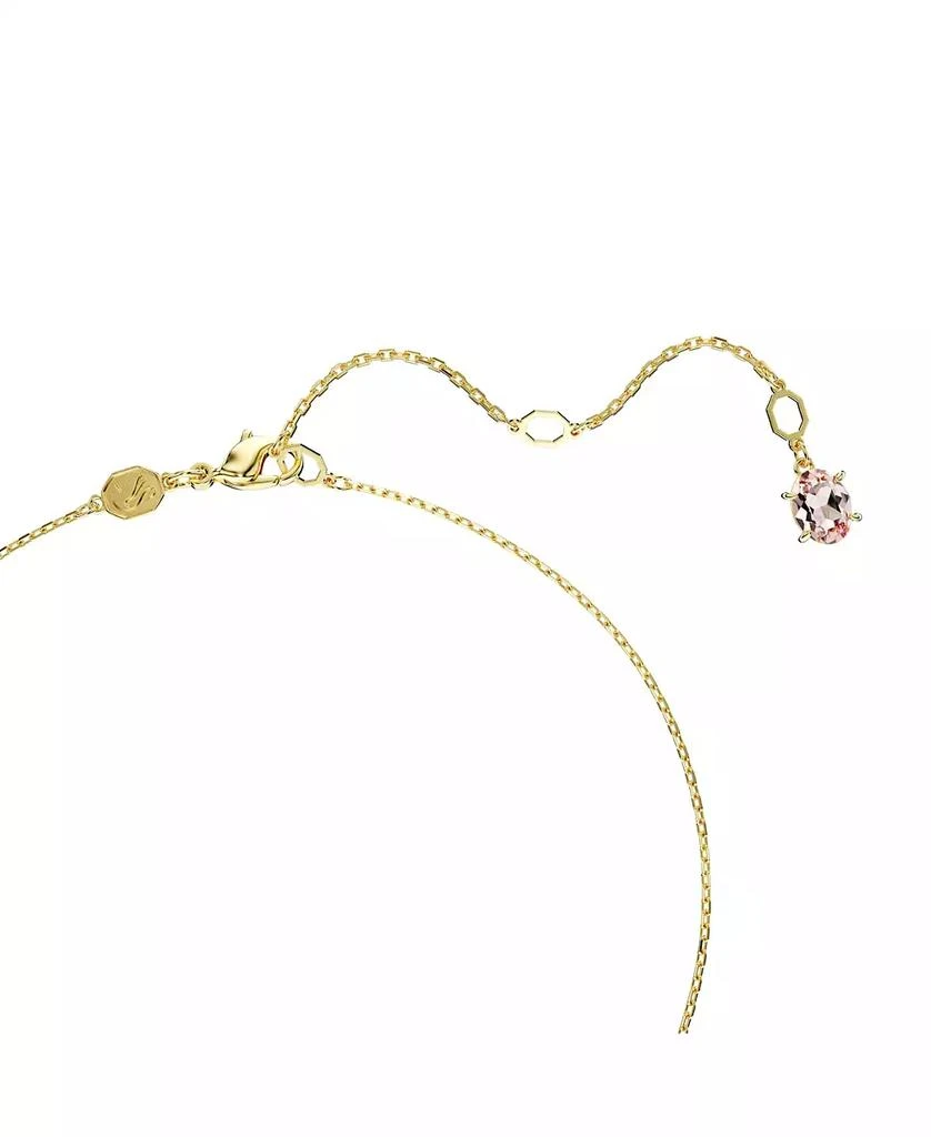 Swarovski Gema Gold-Tone Plated, Mixed Cuts, Multicolored Pendant Necklace 4