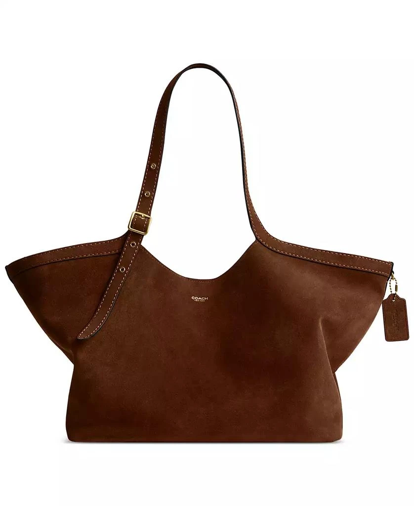 Coach Suede Gramercy Tote 1