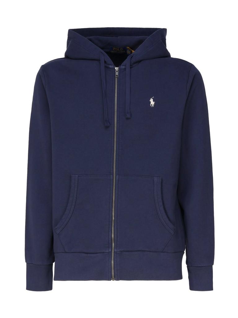 Ralph Lauren Polo Ralph Lauren Pony Embroidered Zip-Up Hoodie