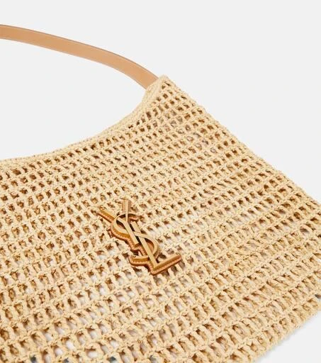 Yves Saint Laurent Oxalis crochet raffia shoulder bag 6