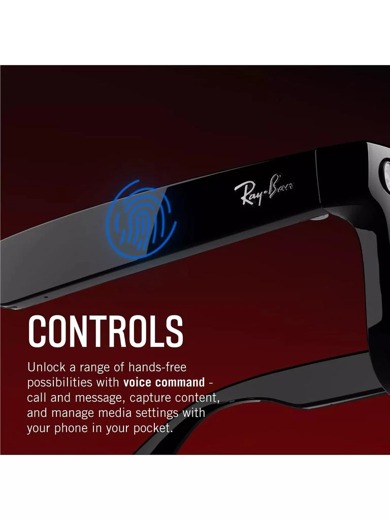 Ray-Ban RW4006 50MM Ray-Ban Meta Wayfarer Smart Glasses 8