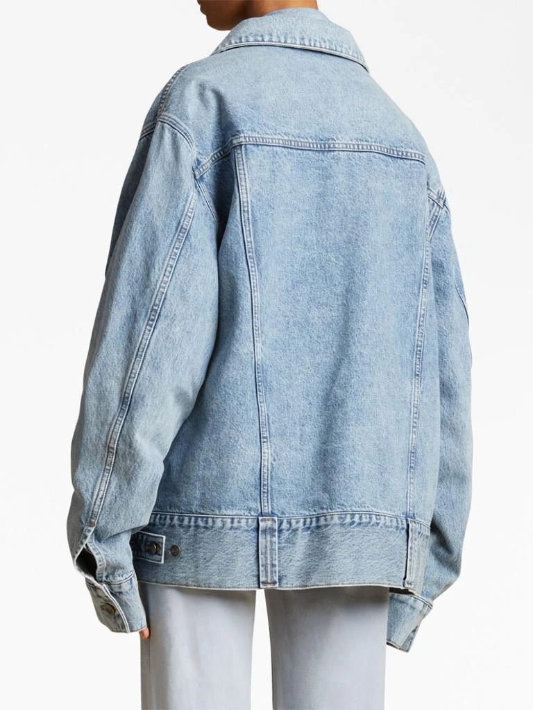 Khaite GRIZZO DENIM JACKET 4