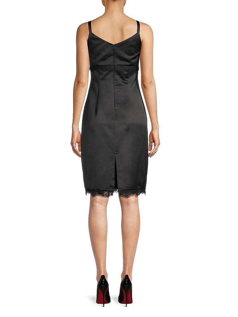 knee length dresses for ladies HEAVY METAL KNIT COWL MINI SLIP | SILVER | Third Form | Women's Sale |  Online Now  THIRD FORM