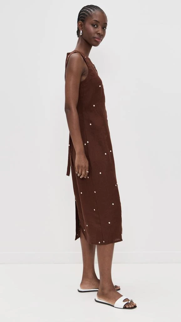 Little Lies Polka Dot Embroidered Dress 3