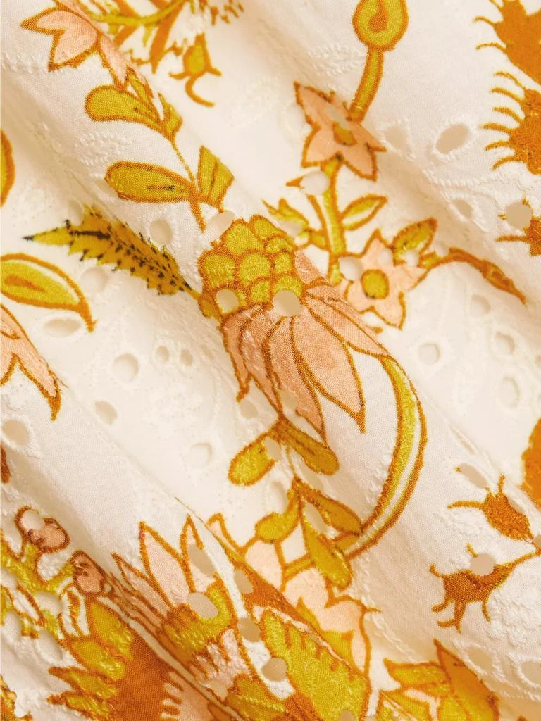 Hemant & Nandita Belted Floral Shirtdress 7