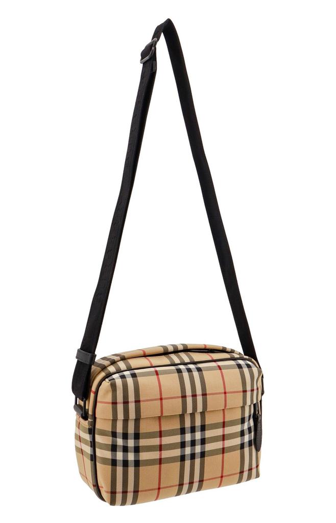 【BURBERRY】チェック ジップアップ メッセンジャー バッグ BURBERRY 良品 BURBERRY'S バーバリーズ ノバチェック