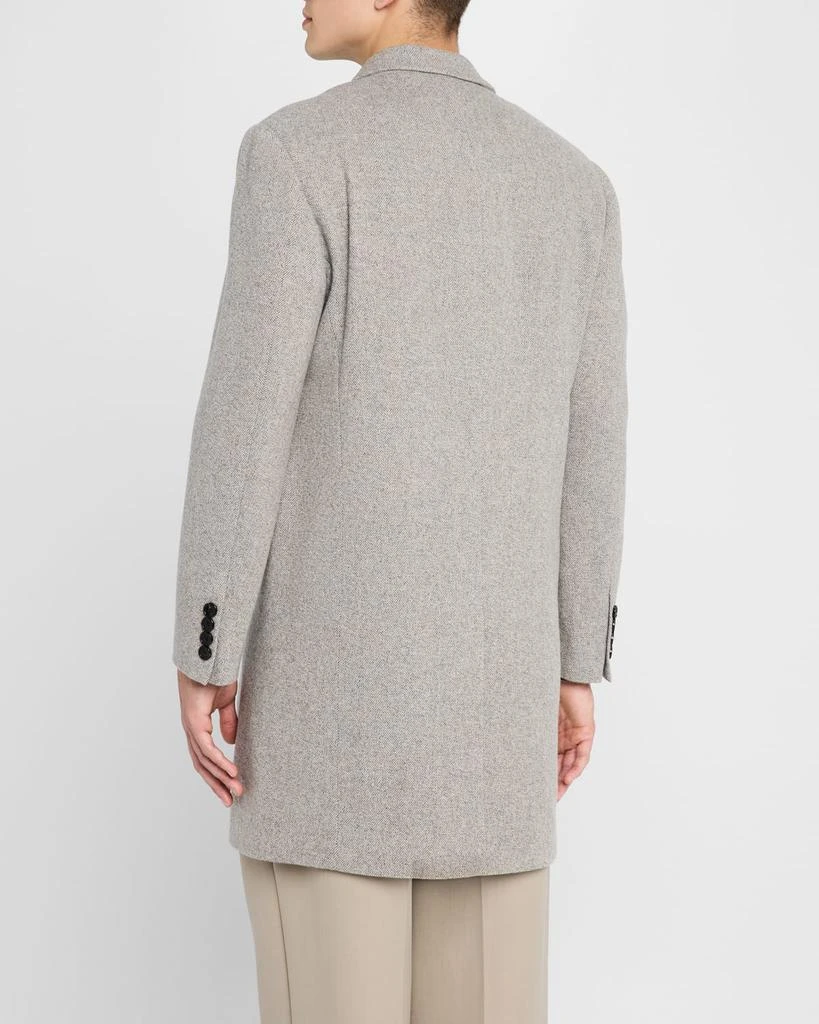Cardinal of Canada Men's Sutton Herringbone Topcoat 3