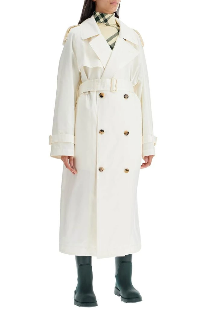 Burberry silk trench coat 2