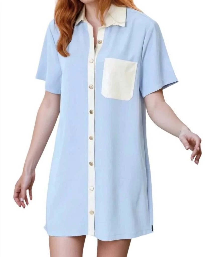 chinese dress ladies Faux Leather Puff Sleeve Belted Dress – Dolce Cabo main image 0