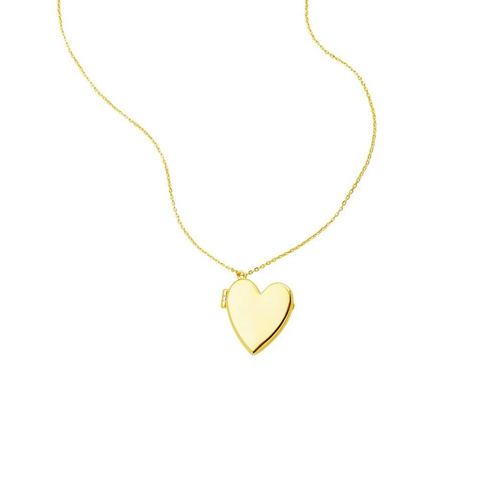 ADORNIA Heart Locket Necklace 1