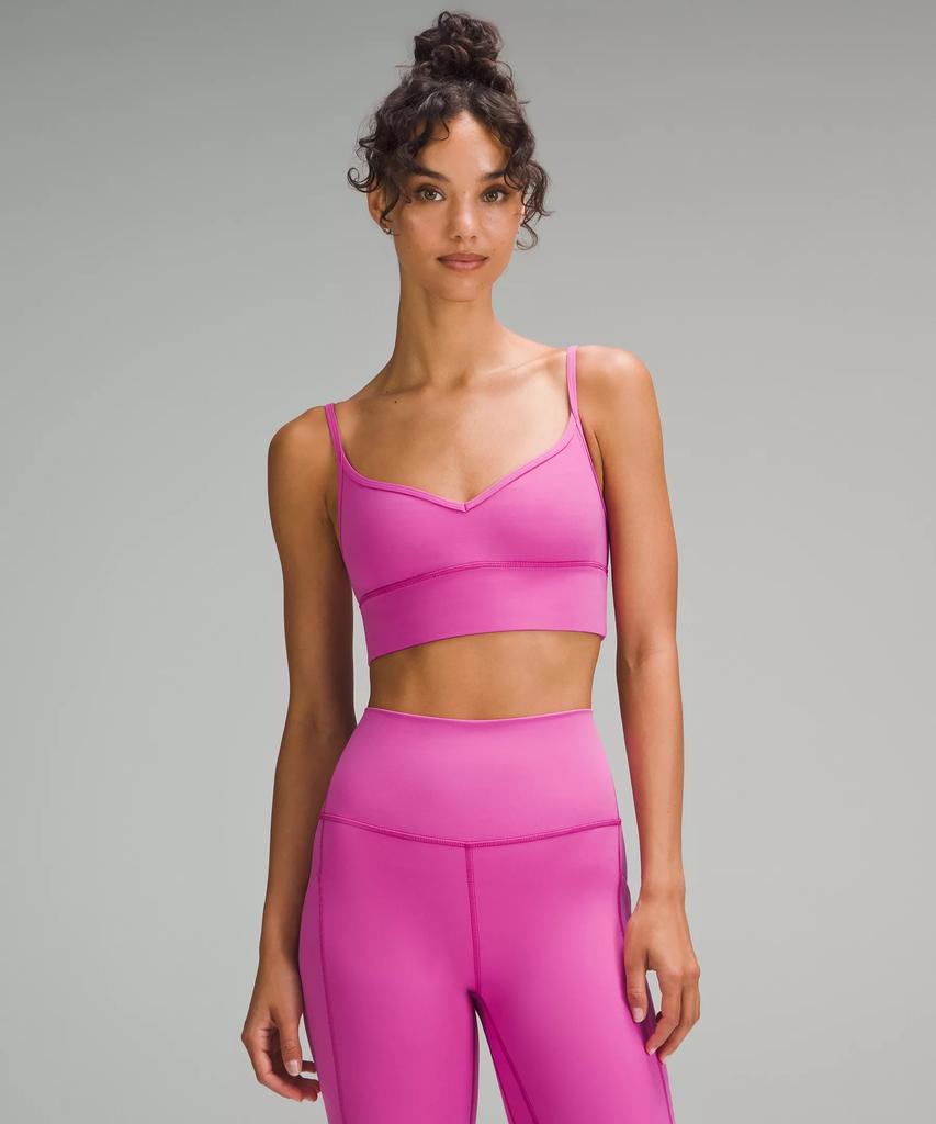新品 ルルレモン Align Sweetheart Bra （グリーン、4） Lululemon Align Sweetheart Bra *Light Support, A/B Cup