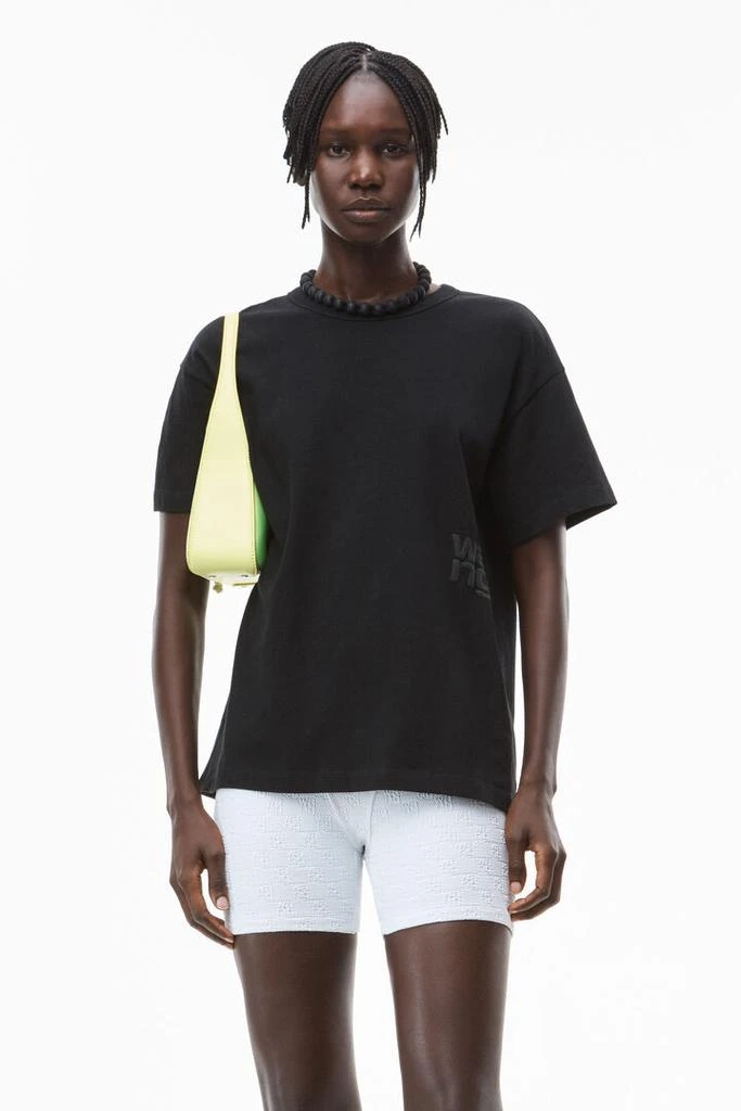 Alexander Wang PUFF LOGO TEE IN COTTON JERSEY 2