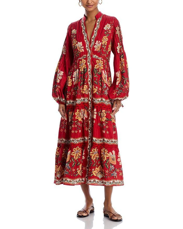 Farm Rio Garden Delight Midi Dress 1