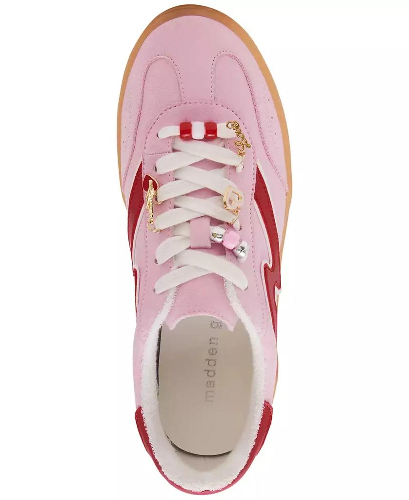 Madden Girl Giia-C Charms Lace-Up Low-Top Sneakers 4
