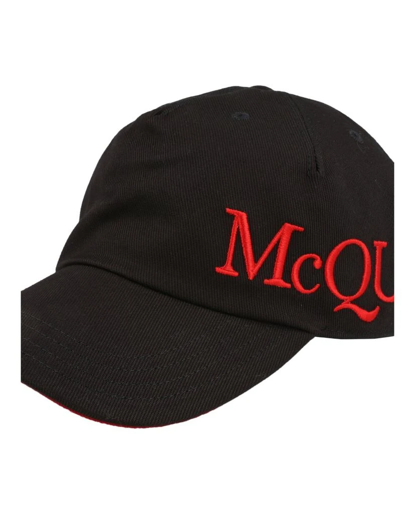 Alexander McQueen Logo Embroidered Baseball Cap 3