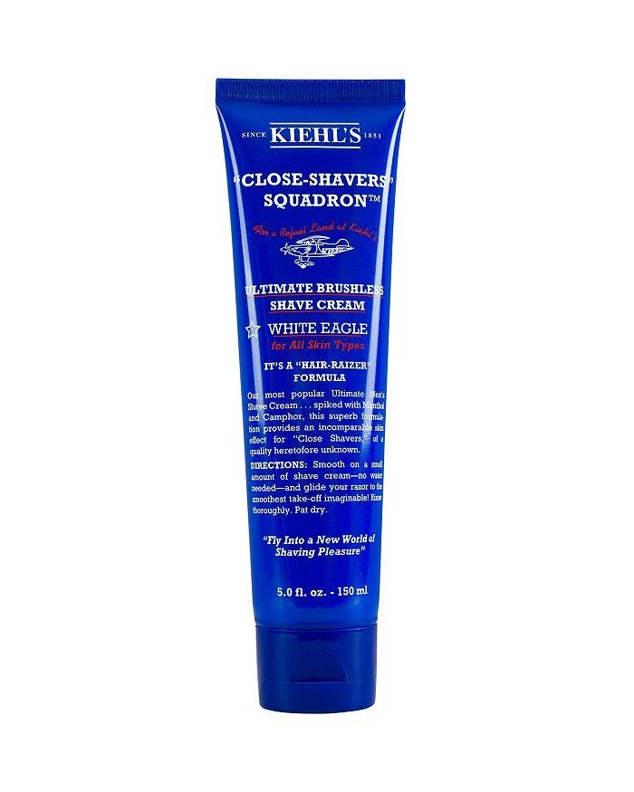 Kiehl's Since 1851 Close-Shavers Squadron Ultimate Brushless Shave Cream, White Eagle 1