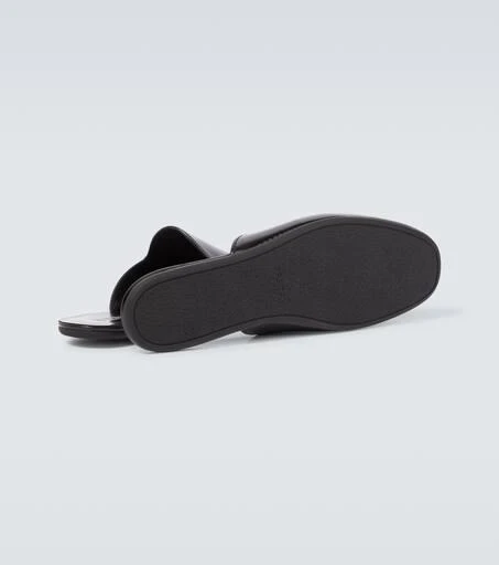 Prada Brushed leather mules 7