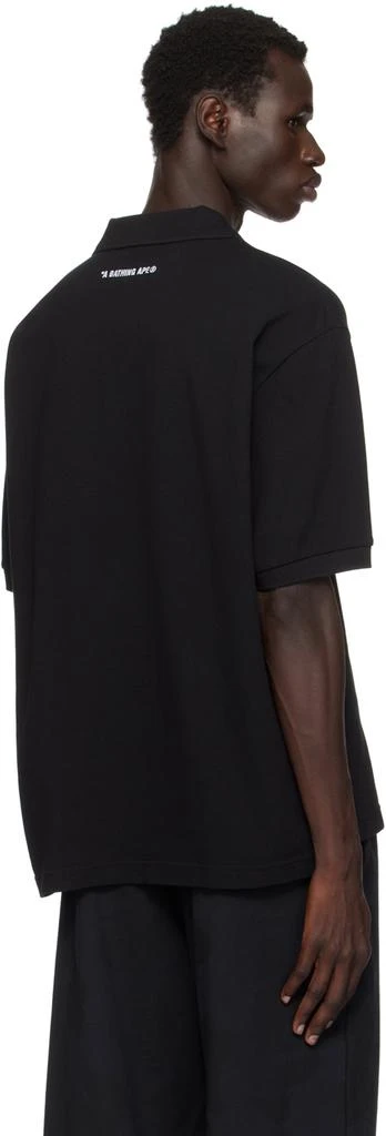 Bape Black Ape Head One Point Relaxed Fit Polo 3