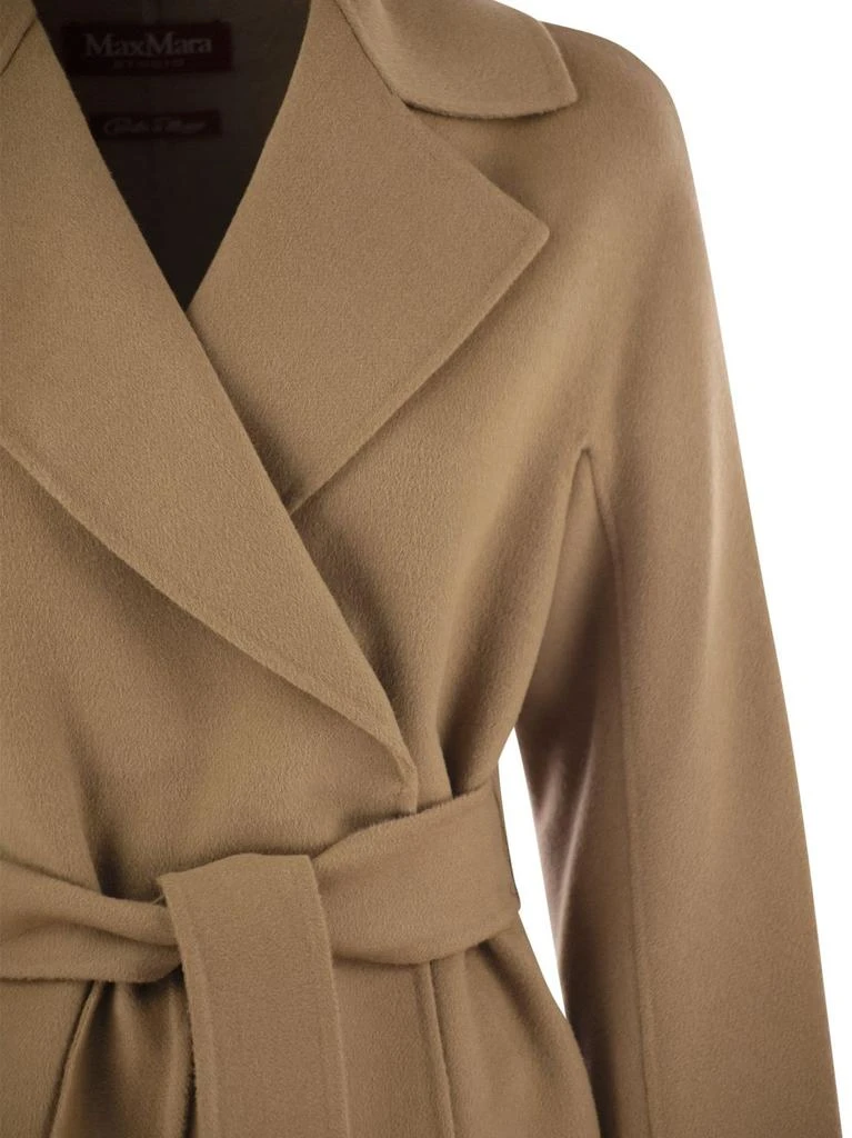 Max Mara Studio Max Mara Studio Belted Mid-Length Coat 4