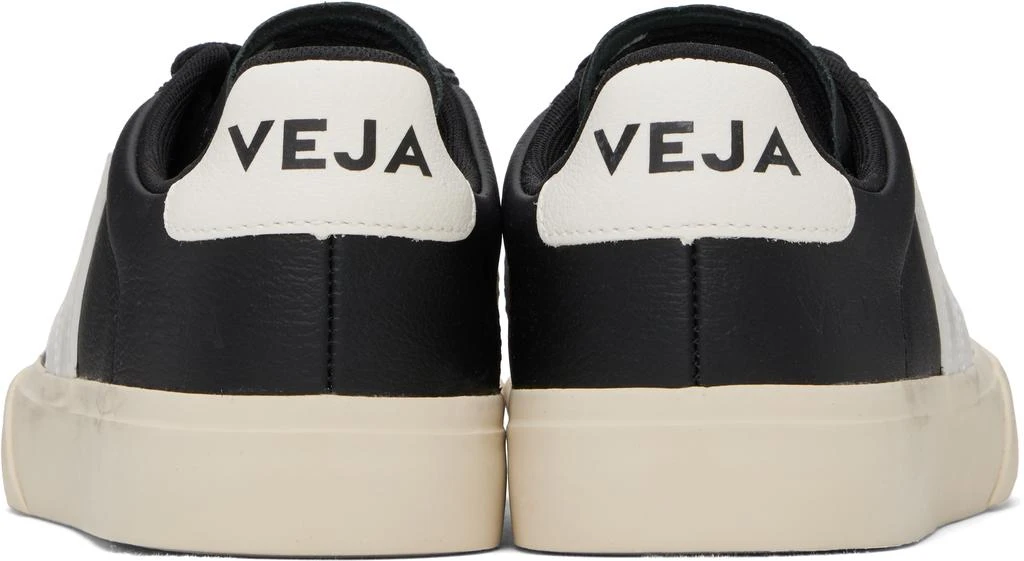 Veja Black & White Campo Leather Sneakers 2