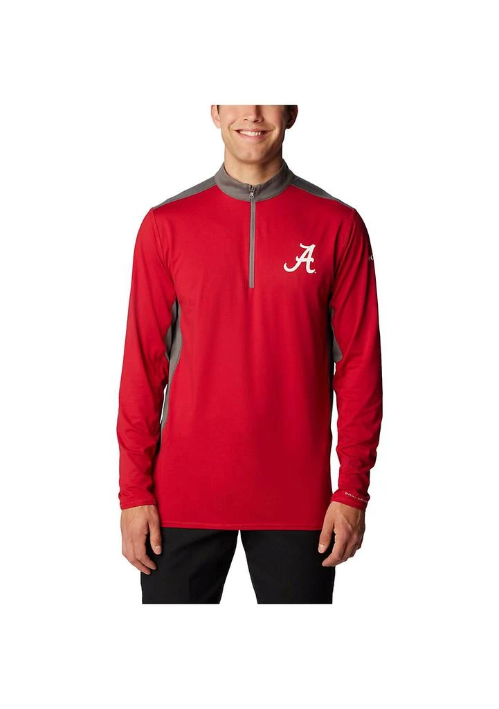 Columbia Alabama Crimson Tide NCAA Alabama Tide Tech Trail™ Omni-Shade Quarter-Zip Top