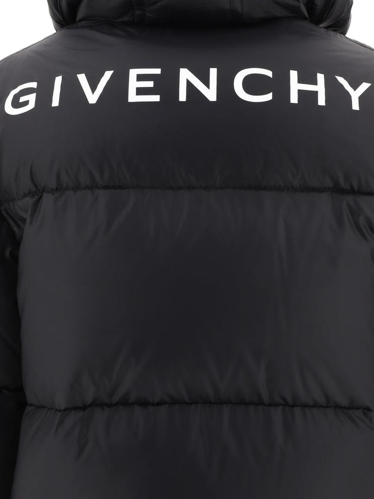 Shop Givenchy Logo Printed Puffer Jacket on Sale at Shop Givenchy Logo Printed Puffer Jacket on Sale at