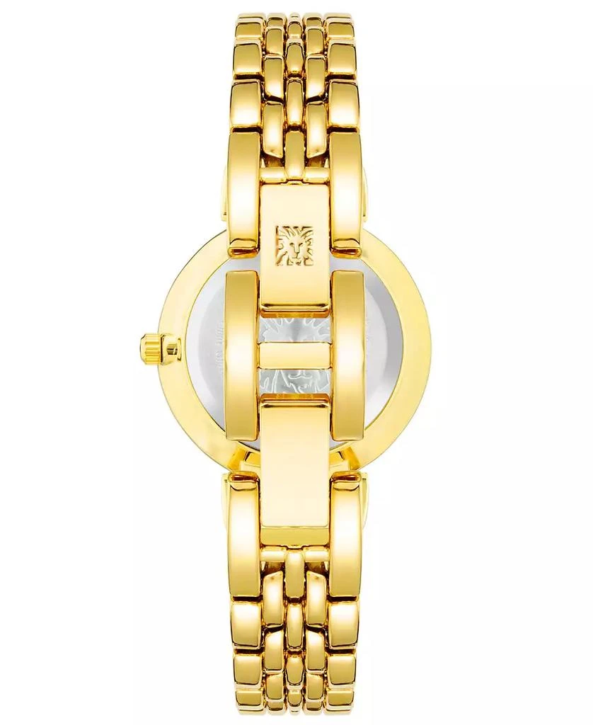 Anne Klein Women's Quartz Gold-Tone Alloy Link Bracelet Watch, 30mm 3
