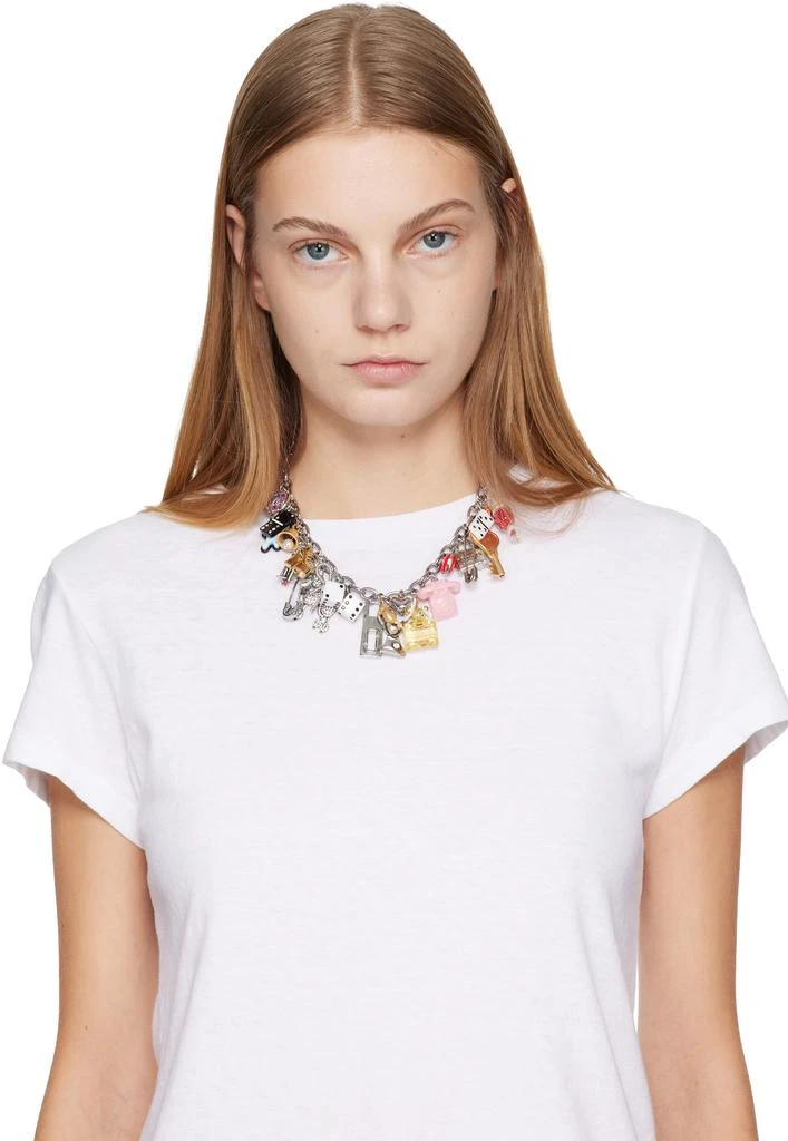 Marc Jacobs 
The Sticker Charm
 Statement Necklace 2