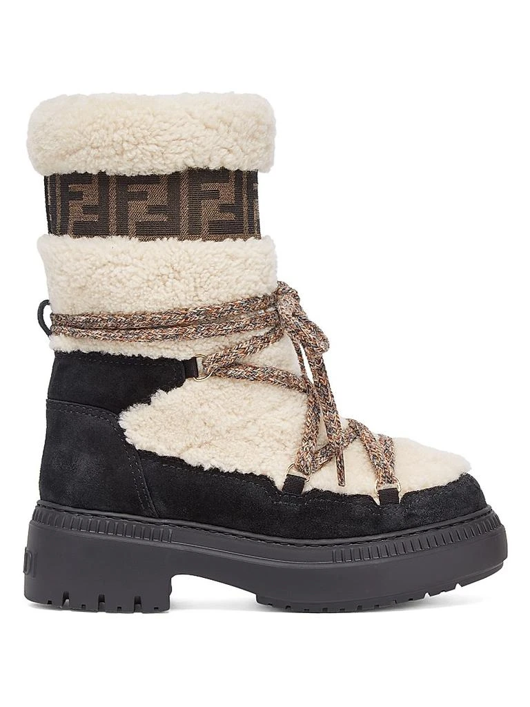 Fendi Shearling-Lined Ski Boots
