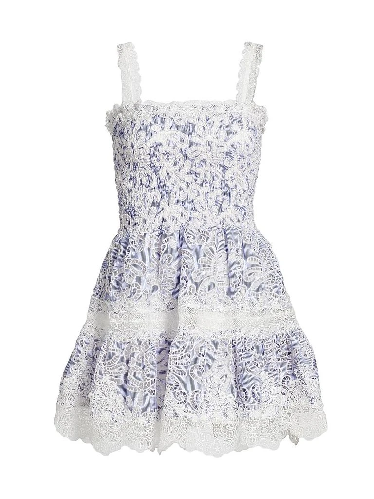 Waimari Aerin Eyelet Minidress 1