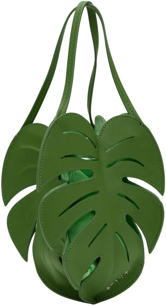 Staud Green Palm Bag 2