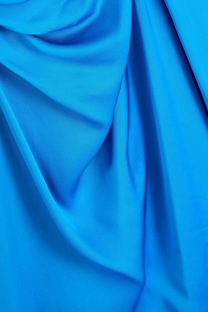 RACHEL GILBERT Xandra draped satin maxi dress 4