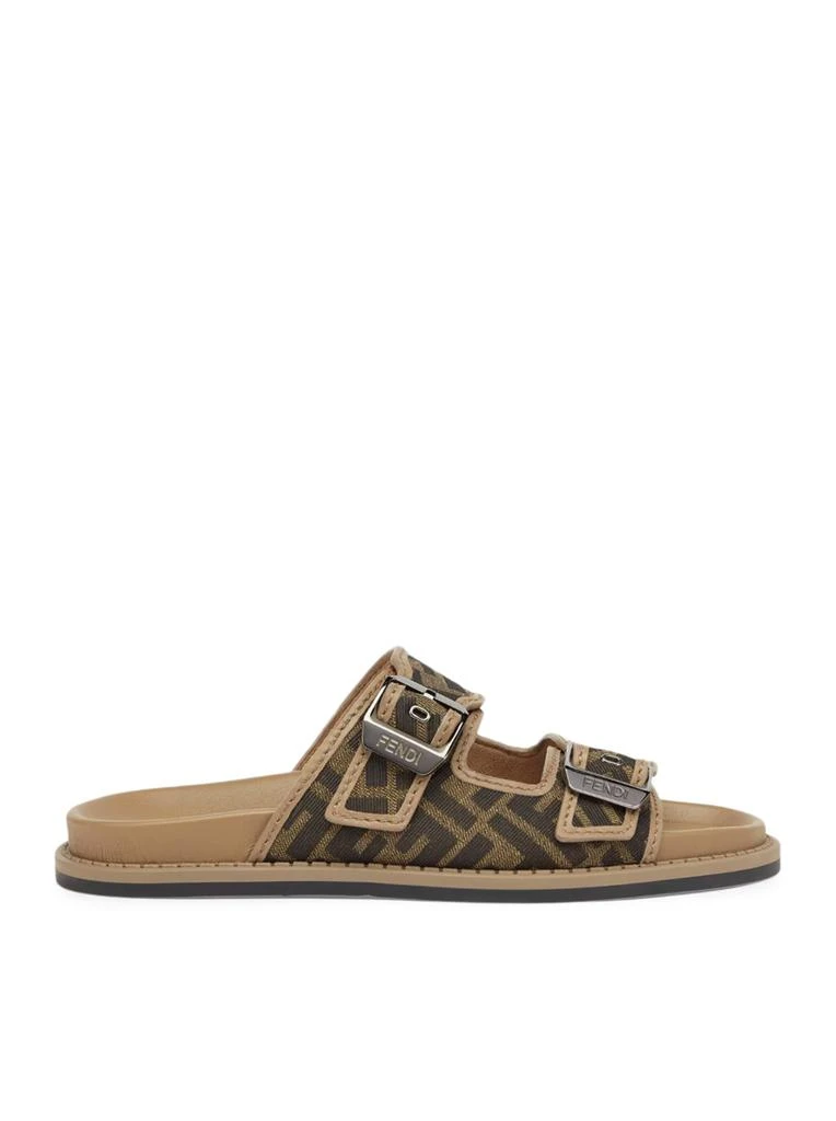 Authentic Fendi Cross-Strap FF Logo Sandals Mens Fendi Cross-Strap FF Logo Sandals - Compare Prices from 8+  main image 4