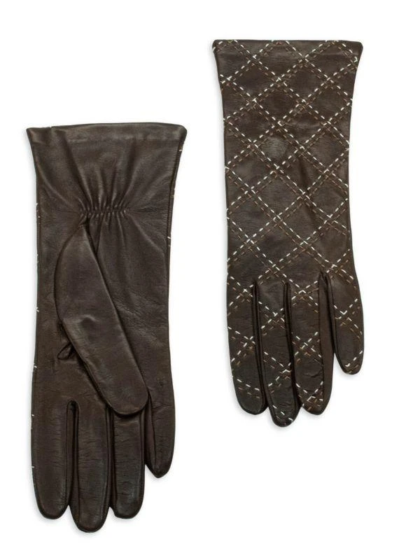 Portolano Silk Lined Leather Gloves 1