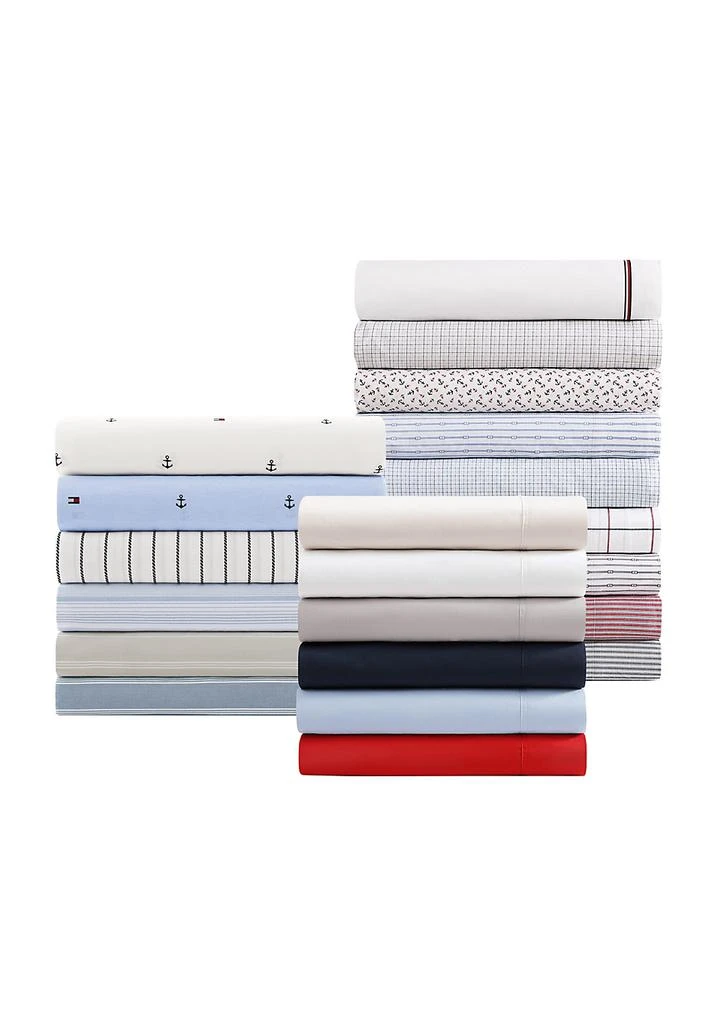 Tommy Hilfiger Anchor And Flag Cotton Sheet Set 3