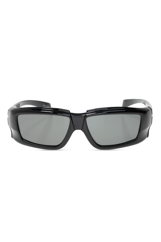 サングラス Rick Owens Rectangular Sunglasses Rick Owens Rectangular Frame Sunglasses | Neutrals | FARFETCH